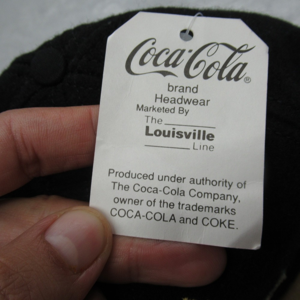 Coca Cola Hat Baseball Disk Cap‎ Limited Edition Collectible VTG Rare Dead Stock - Picture 5 of 11